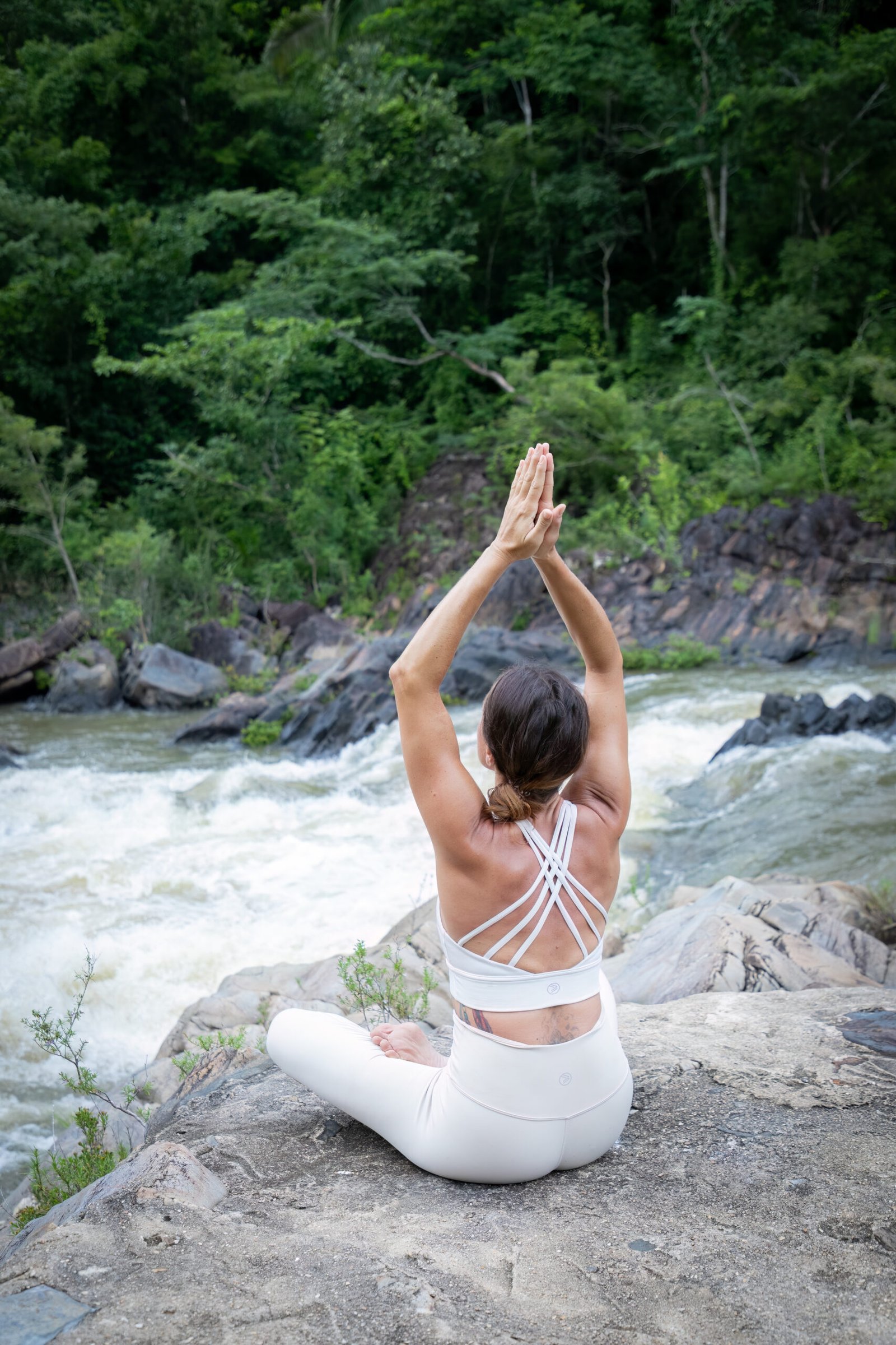 Woman receiving massage